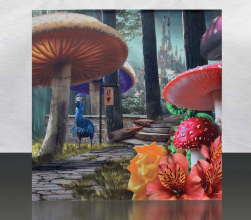 Alice-In-Wonderland-Photowall