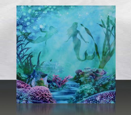 Atlantis-Mermaid-Photowall