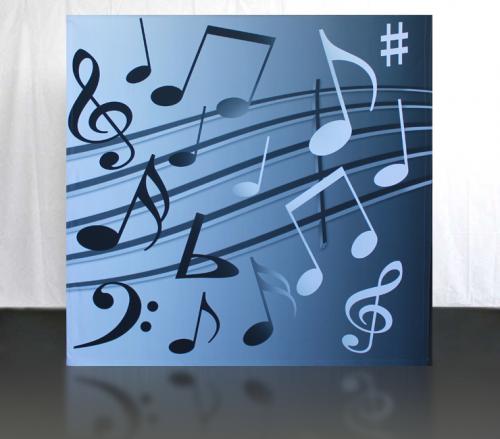 Black-and-White-Music-Notes