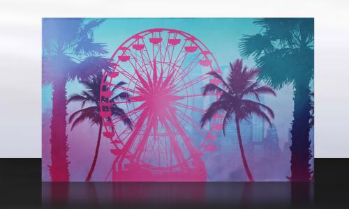 Coachella-Partywall