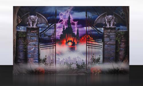 Halloween-Partywall