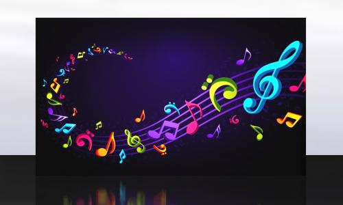 Neon-Music-Notes-Partywall