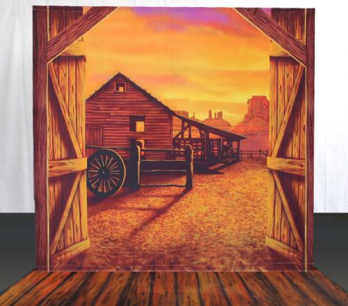 Sunset-Barn-Photowall