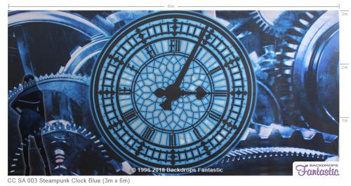 Steampunk-Clock-Blue